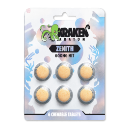 Zenith Chewable Kratom Tablet Pack from Kraken Kratom
