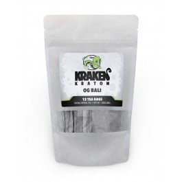 Kraken Kratom Tea Bags (12 count) from Kraken Kratom