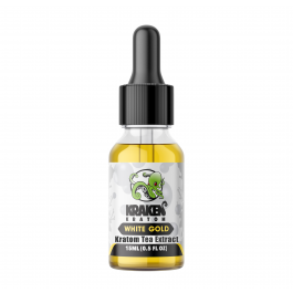 White Gold Liquid Kratom Extract from Kraken Kratom