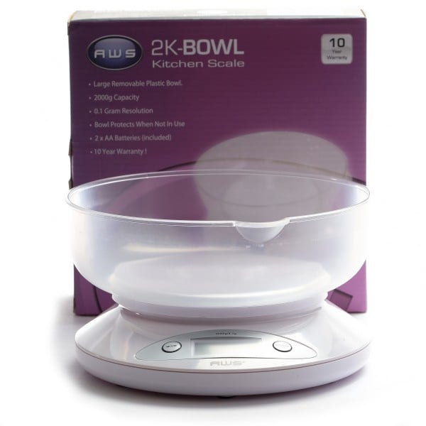 American Weigh Scales 5K Bowl - White