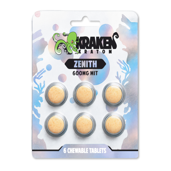 Zenith Chewable Kratom Tablet Pack