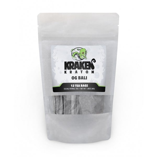 Kraken Kratom Tea Bags (12 count)