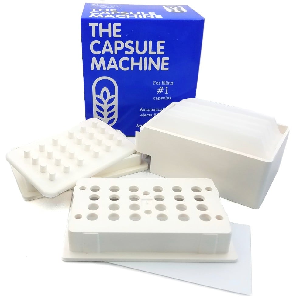 Make your own size #1 capsules at home with The Capsule Machine from Kraken...