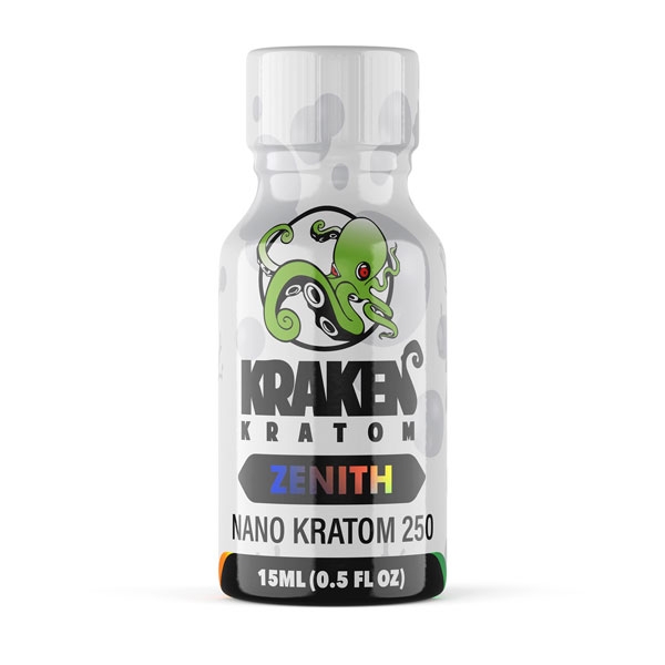Buy Zenith Nano Liquid Kratom Online | FREE SHIPPING | Kraken Kratom