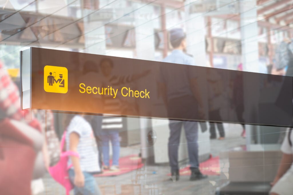 airport TSA security check