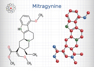mitragynine molecule diagram