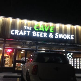 The Cave Vape, Smoke, & Craft Beer storefront